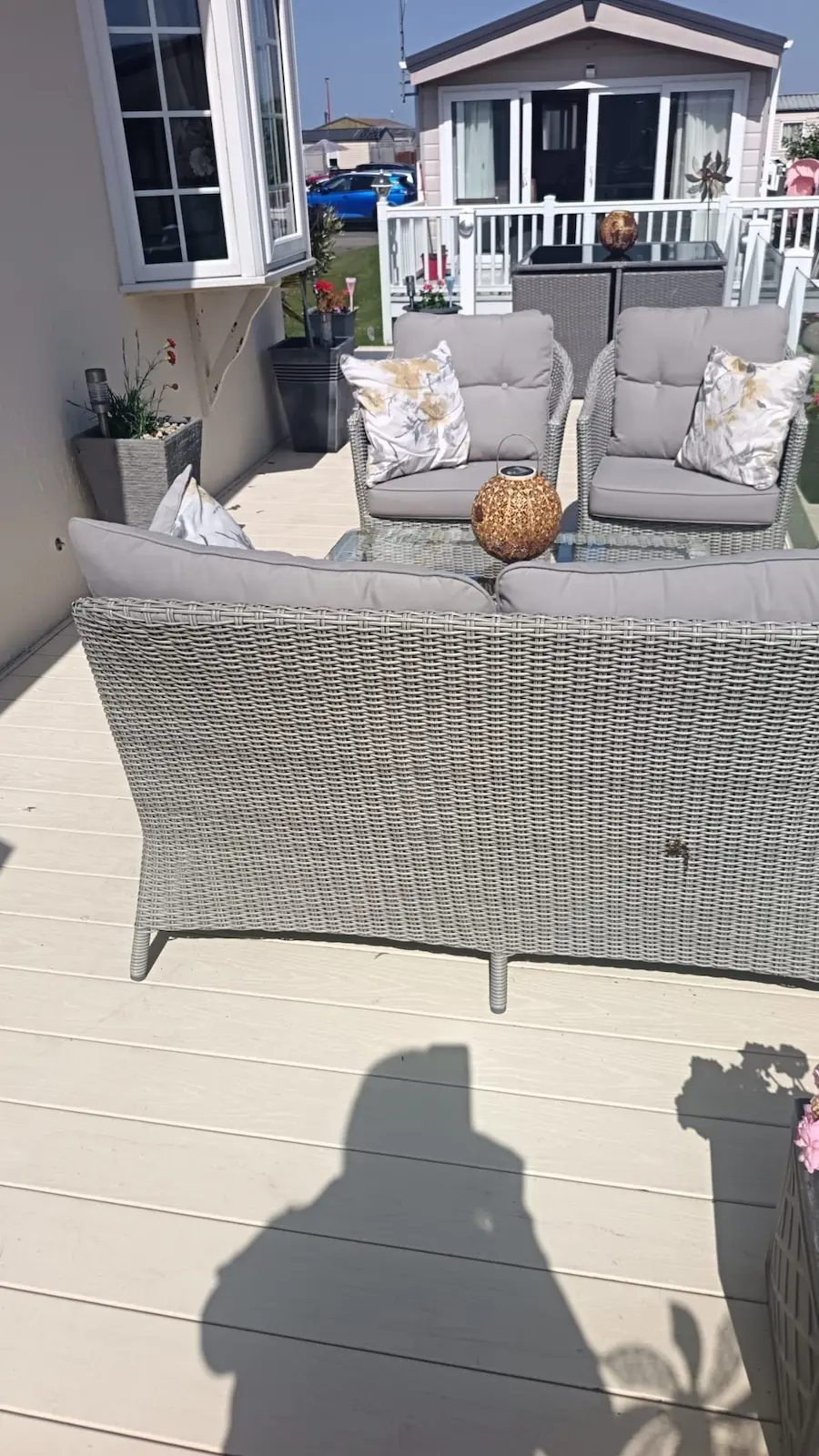 Outside seating